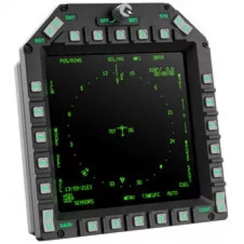 Moza Racing AMPCD zaslonski panel - 5-palčni IPS-LCD, 800x480, 60Hz, USB-C, aluminij, za R5/R9/R16/R21