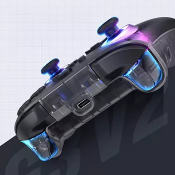 Machenike G3 V2 brezžični gamepad za PC, Switch, mobilne naprave - črn