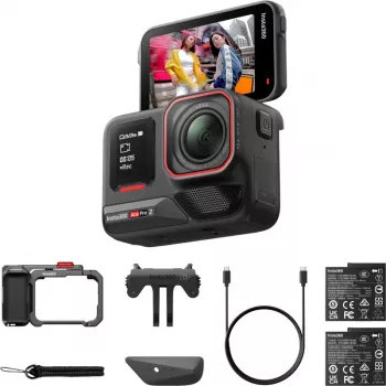 Insta360 Ace Pro 2 akcijska kamera z dvojno baterijo – 8K video, objektiv Leica, stabilizacija FlowState