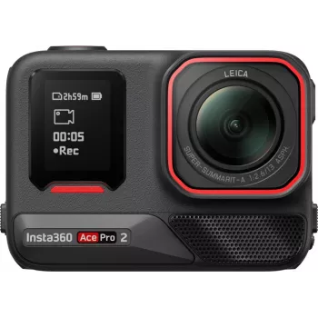 Insta360 Ace Pro 2 akcijska kamera z dvojno baterijo – 8K video, objektiv Leica, stabilizacija FlowState
