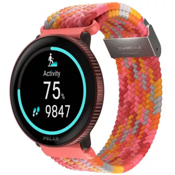 Polar pas za uro 20 mm S/L, rdeče pleten (910111831)