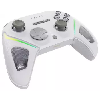 AJAZZ GP100-W tri-načinovni brezžični RGB igralni krmilnik za Switch, PC, iOS & Android – bel