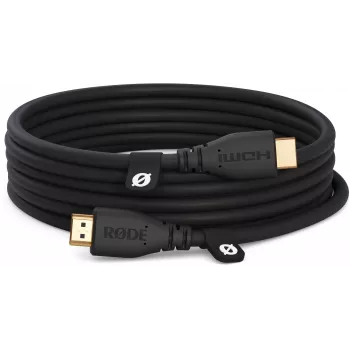 RODE HDMICABLE3M 3m hitri HDMI kabel z Ethernetom, 4K 60Hz, HDR, 18Gbps, pozlačen