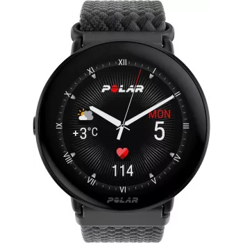 Polar Ignite 3 S-L, črn/črno pleten (900111828)