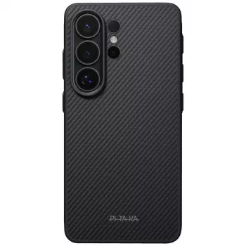 PITAKA Cairn ovitek MagSafe za Samsung Galaxy S26 Ultra, črno-siv