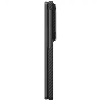 PITAKA Edge ovitek za Samsung Galaxy Z Fold8 - črno/sivo aramidno vlakno, združljivo z MagSafe