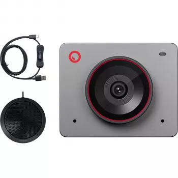OBSBOT Meet 2 Combo Space Grey 4K AI spletna kamera z magnetnim stojalom, mini stativom in torbico
