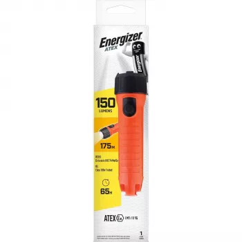 Energizer Mine Safety ATEX 2D svetilka – varna LED, 150 lumnov, rumena