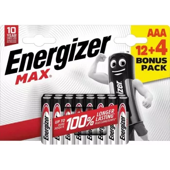 Energizer Max Micro AAA alkalne baterije 1,5 V, paket 16 (E303341000)