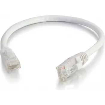 Cables To Go 2m bel Cat6 UTP PVC Ethernet patch kabel brez zaponk