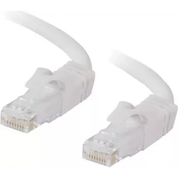 Cables To Go 2m bel Cat6 UTP PVC Ethernet patch kabel brez zaponk