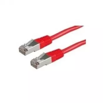 ROLINE Cat.5e FTP patch kabel, RJ-45, rdeč, 5 m (21.15.0161)
