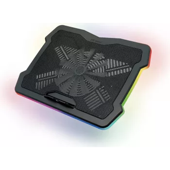 Antec HyperFlow RGB hladilna podloga za prenosnike do 17,3 inch z dvema 140-mm ventilatorjema