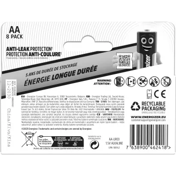 Energizer Everyday AA/LR6 alkalne baterije (DHP8)