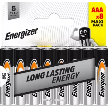 Energizer Everyday AAA/LR03 alkalne baterije, paket 8 kosov (DHP8)
