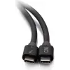 C2G kabel Thunderbolt 4 USB-C 2,5 čevlja - 40Gbps, 100W PD, 8K, črn