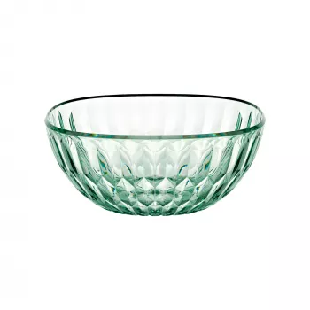 Guzzini Vanity 30 cm servirna skleda, matcha zelena, reciklirana plastika