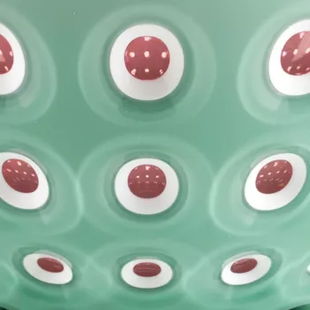 Guzzini Le Murrine komplet 2 skled 12 cm matcha zelena/bela/mauve