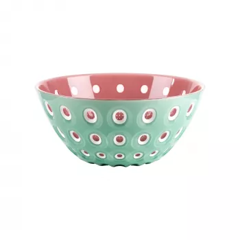 Guzzini Le Murrine servirna skleda 25 cm matcha zelena/bela/mauve