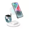 SBS TEWIRMAG3IN1 3-v-1 brezžična polnilna postaja z MagSafe za iPhone, Apple Watch in AirPods