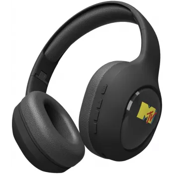 JAZ TEJZHEADMTVK on-ear stereo slušalke z mikrofonom, zložljive, črne