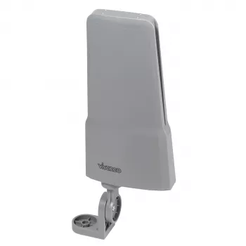 Vivanco VVANOUT42DBG aktivna zunanja antena za DAB/DAB+ in DVB-T/DVB-T2, 42 dB ojačanje, F konektor, črno-siva