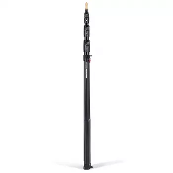 Manfrotto 1004BAC-3 zračno vzmeten set 4-delnega stojala za luči (paket 3 kosov, črn)