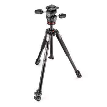 Manfrotto MK190X3-3W1 aluminijast stativ s 3-smerno glavo