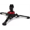 Manfrotto MVMXPROBASE tekočinsko podnožje monopoda s FLUIDTECH 3D gibanjem za XPRO monopode, črno