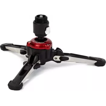 Manfrotto MVMXPROBASE tekočinsko podnožje monopoda s FLUIDTECH 3D gibanjem za XPRO monopode, črno