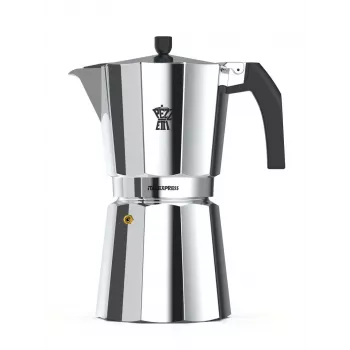 PEZZETTI Italexpress kuhalnik za espresso na štedilniku 0,7 L aluminij črn