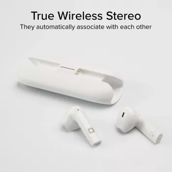 SBS Nu Blade brezžične ušesne slušalke (TWS), bele (TEEARTWSBLADEBTW)
