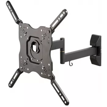 Vivanco Full Motion stenski nosilec za TV za zaslone 32-55 inch do 35 kg, VESA 400x400, nagib in vrtenje, črn