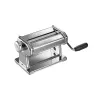 Marcato Atlas 150 Roller Premium ročni stroj za testenine, kromirano jeklo, 150 mm valji, 10 stopenj debeline, srebrn