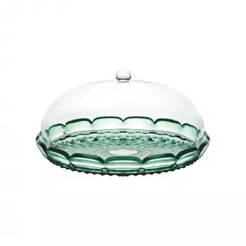 Guzzini Vanity set kuhinjskih krožnikov s pokrovom Matcha Green