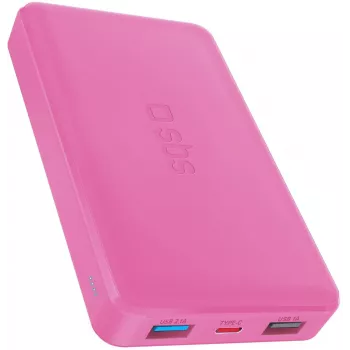 SBS TTBB10000FASTP prenosna baterija 10000mAh, roza