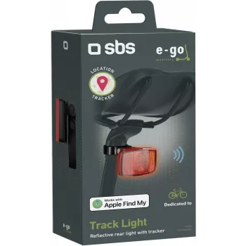 Kolesarski odsevnik z vgrajenim sledilnikom SBS Find My (TEFINDBIKE)