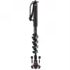 Manfrotto XPRO Monopod+ MVMXPROC5 karbonski 5-delni video enonožni stativ s podnožjem FLUIDTECH