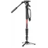 Manfrotto Element MII video enonožni stativ s fluidno glavo 400 Series, aluminij (MVMELMIIA4LIVE)