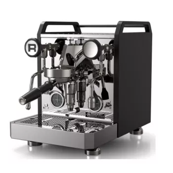 Rocket Mozzafiato V Fast Black polavtomatski espresso aparat s PID in E61 skupino