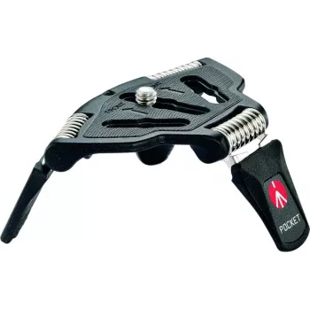 Manfrotto MP3-BK namizno stojalo z vgrajeno kroglično glavo, črno