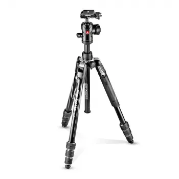 Manfrotto Befree Advanced potovalni stativ s kroglično glavo, črn (MKBFRTA4BK-BH)