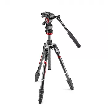 Manfrotto MVKBFRTC-LIVE komplet karbonskega video stojala z glavo Befree Live