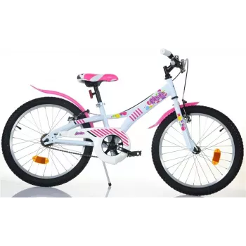 Otroško kolo Candy 20 77330 belo/roza