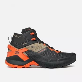 Garmont 9.81 Onyx Mid GTX moški pristopni čevlji, Raven Black/Pale Beige, velikost 44,5