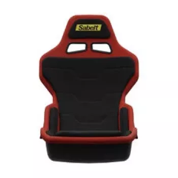 Sabelt SRP-1 dirkalni sedež za simulator, lupina iz steklenih vlaken, formula dizajn, oblazinjen - Racing Black