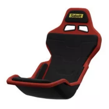 Sabelt SRP-1 dirkalni sedež za simulator, lupina iz steklenih vlaken, formula dizajn, oblazinjen - Racing Black
