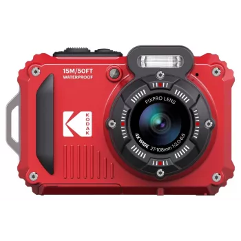 Kodak WPZ2RD6 rdeč 16,35 MP vodoodporni Wi-Fi kompaktni fotoaparat