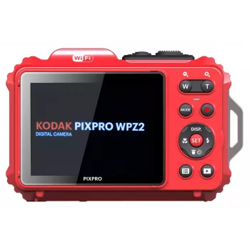 Kodak WPZ2RD6 rdeč 16,35 MP vodoodporni Wi-Fi kompaktni fotoaparat