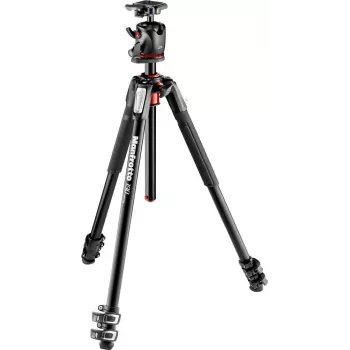 Manfrotto 190XPRO3 aluminijasti stativ s kroglično glavo XPRO in hitro spojno ploščo 200PL-PRO